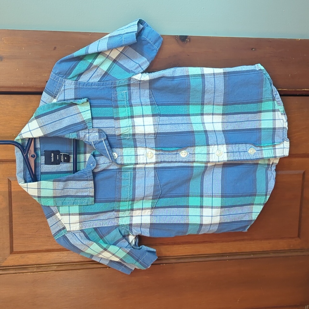 Plaid Toddler Shirt Blouse